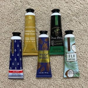 BATH AND BODY WORKS HAND CREAM BUNDLE
